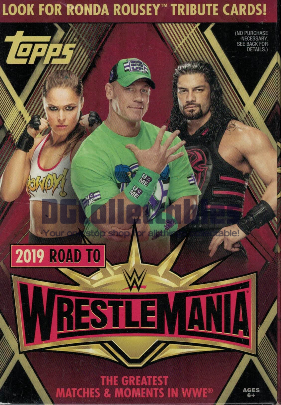 WWE 2015 Road to Wrestlemania blaster factory sealed Topps Trading Cards 